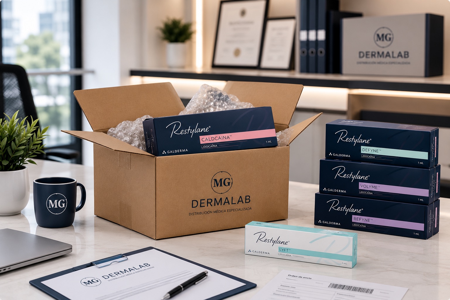 Portafolio de medicina estética con Restylane